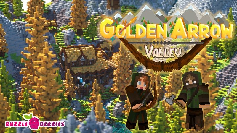 Golden Arrow Valley on the Minecraft Marketplace by Razzleberries