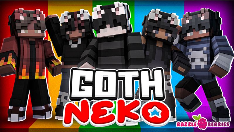 Goth Nekos on the Minecraft Marketplace by Razzleberries