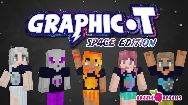 Graphic-T Space on the Minecraft Marketplace by Razzleberries