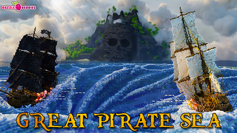 Great Pirate Sea on the Minecraft Marketplace by Razzleberries