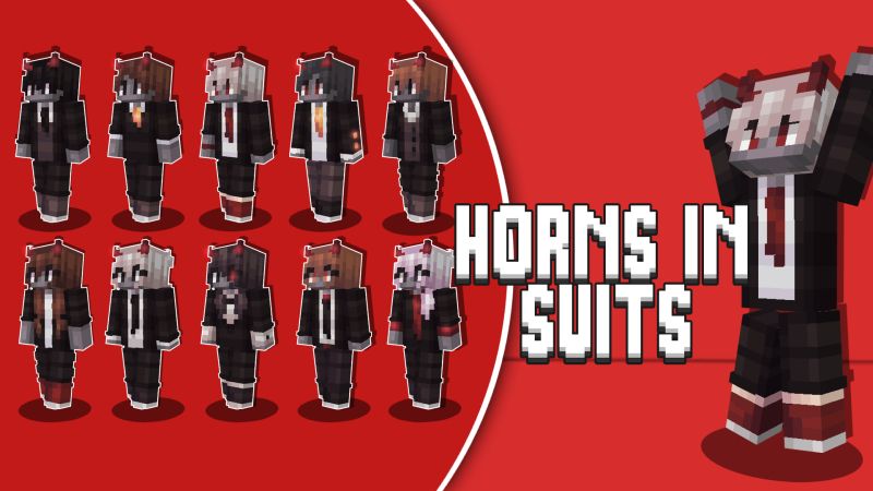 Horns in Suits on the Minecraft Marketplace by Razzleberries