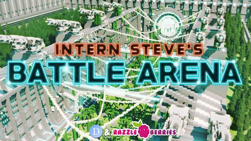 Intern Steve's Battle Arena on the Minecraft Marketplace by Razzleberries