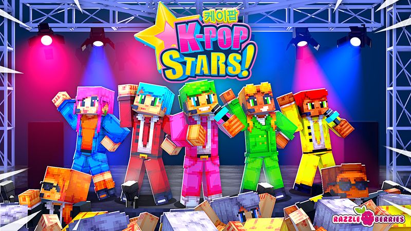 K-pop Stars! on the Minecraft Marketplace by Razzleberries