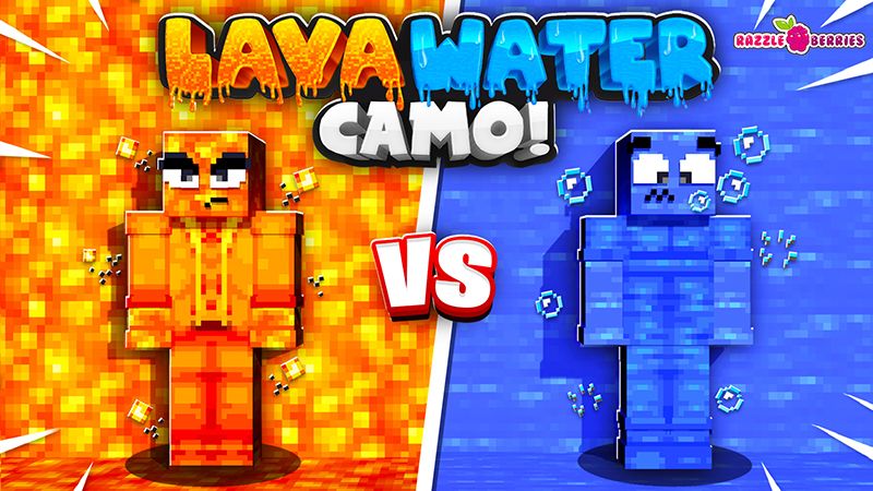 Lava vs Water Camo on the Minecraft Marketplace by Razzleberries