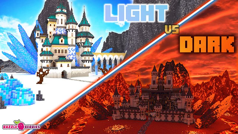 Light VS Dark on the Minecraft Marketplace by Razzleberries