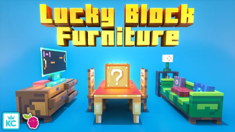 Lucky Block Furniture on the Minecraft Marketplace by Razzleberries