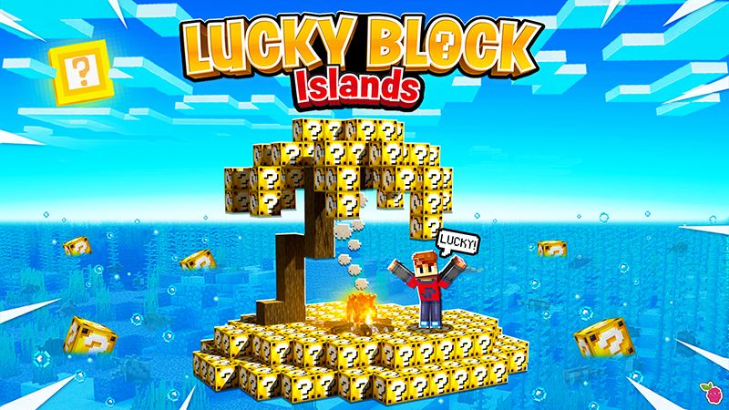 Lucky Block Islands on the Minecraft Marketplace by Razzleberries