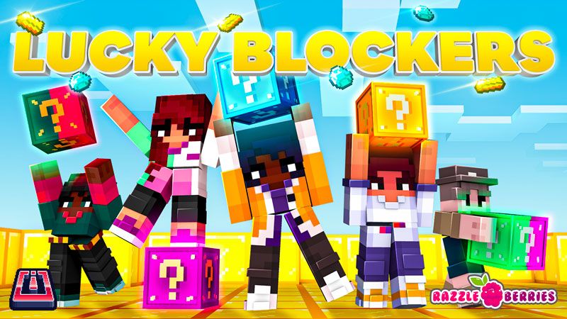 Lucky Blockers on the Minecraft Marketplace by Razzleberries