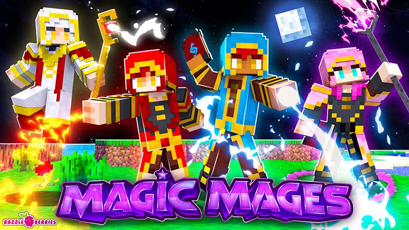 Magic Mages on the Minecraft Marketplace by Razzleberries