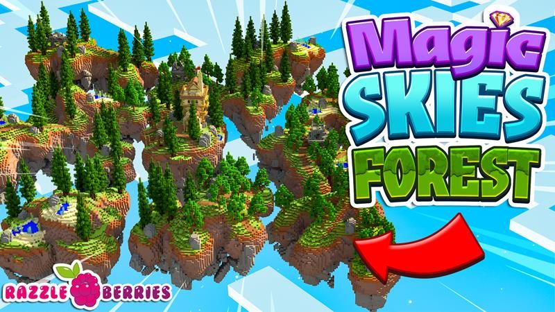 Magic Skies Forest on the Minecraft Marketplace by Razzleberries