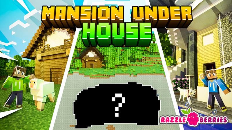 Mansion Under House on the Minecraft Marketplace by Razzleberries