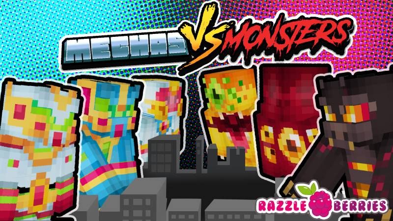 Mechas VS Monsters on the Minecraft Marketplace by Razzleberries