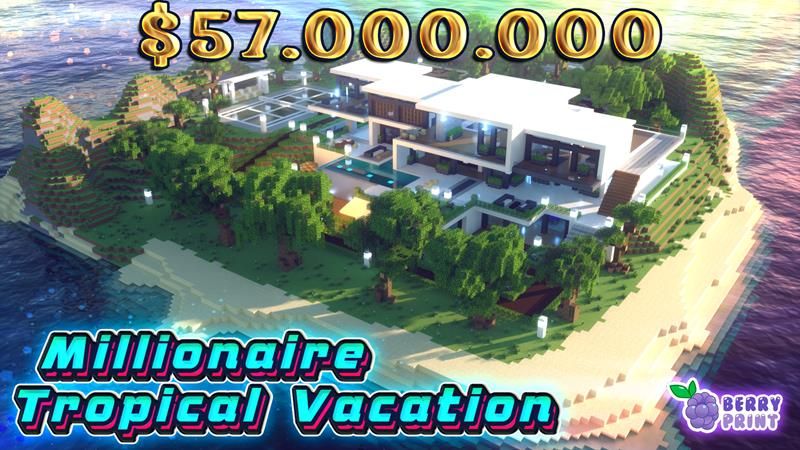 Millionaire Tropical Vacation on the Minecraft Marketplace by Razzleberries