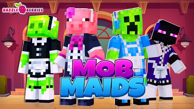 Mob Maids on the Minecraft Marketplace by Razzleberries