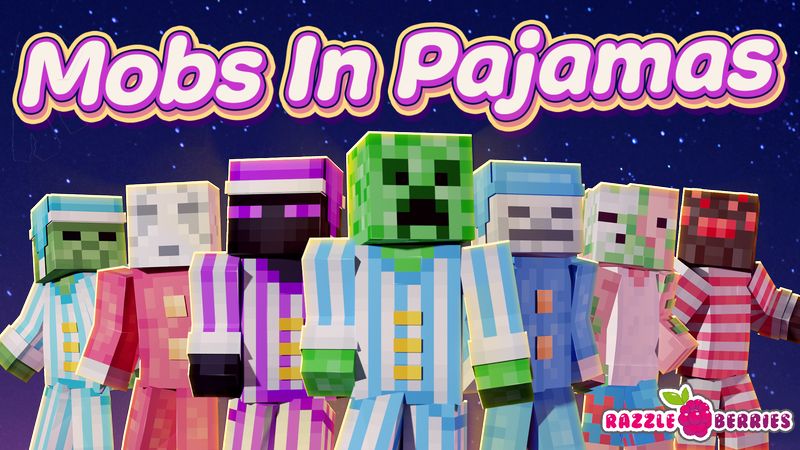 Mobs in Pajamas on the Minecraft Marketplace by Razzleberries