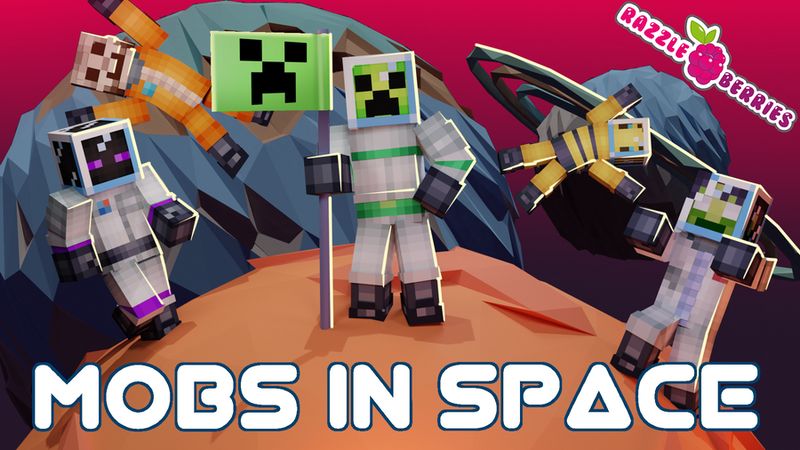 Mobs in Space on the Minecraft Marketplace by Razzleberries