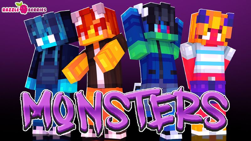 Monsters on the Minecraft Marketplace by Razzleberries