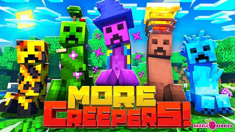 More Creepers! on the Minecraft Marketplace by Razzleberries