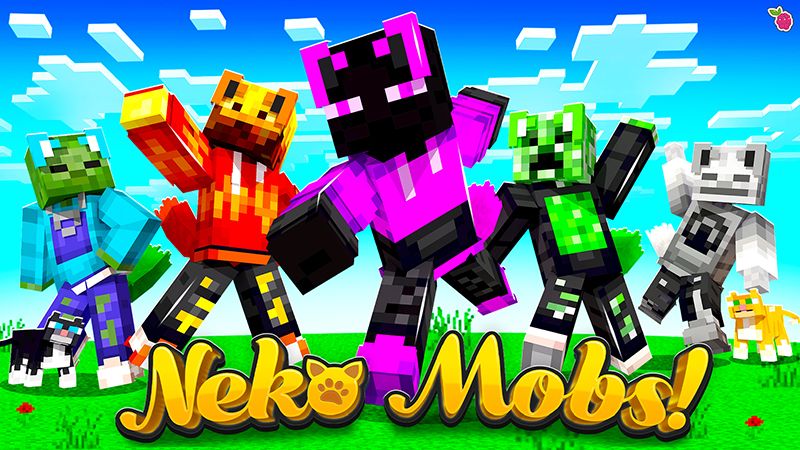 Neko Mobs! on the Minecraft Marketplace by Razzleberries