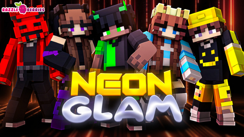 Neon Glam on the Minecraft Marketplace by Razzleberries