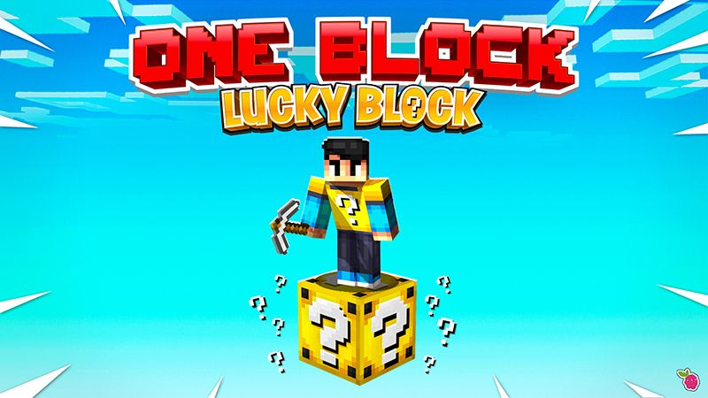 One Block Lucky Block on the Minecraft Marketplace by Razzleberries