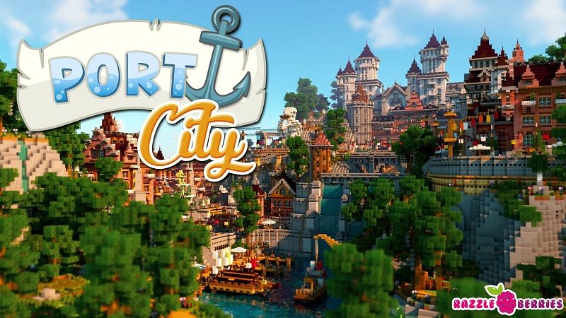 Port City on the Minecraft Marketplace by Razzleberries