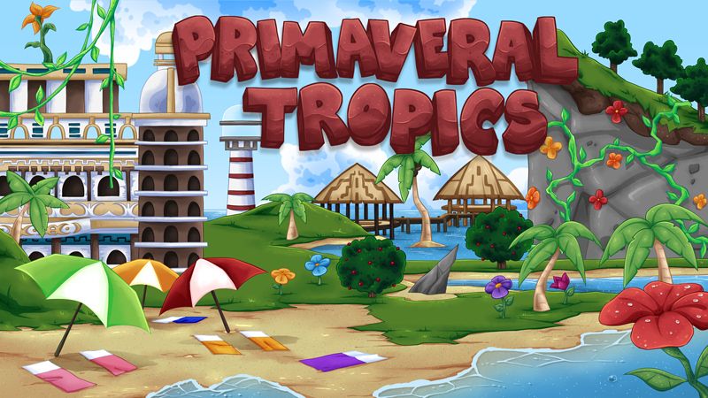 Primaveral Tropics on the Minecraft Marketplace by Razzleberries