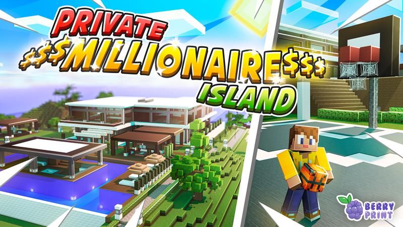 Private Millionaire Island on the Minecraft Marketplace by Razzleberries