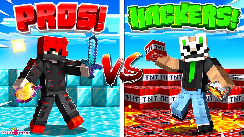 Pros VS Hackers on the Minecraft Marketplace by Razzleberries