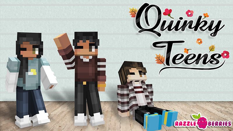 Quirky Teens on the Minecraft Marketplace by Razzleberries