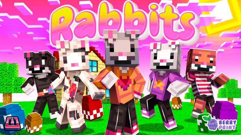 Rabbits on the Minecraft Marketplace by Razzleberries