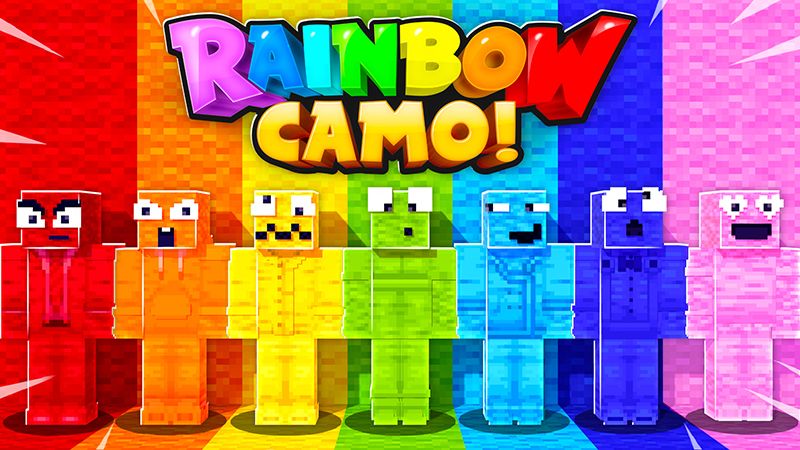 Rainbow Camo! on the Minecraft Marketplace by Razzleberries