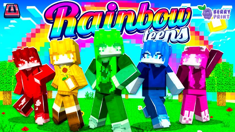 Rainbow Teens on the Minecraft Marketplace by Razzleberries