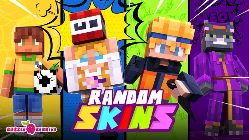 Random Skins on the Minecraft Marketplace by Razzleberries