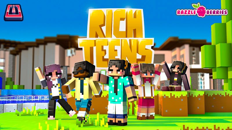 Rich Teens on the Minecraft Marketplace by Razzleberries