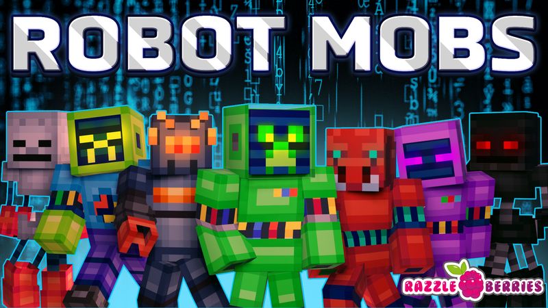 Robot Mobs on the Minecraft Marketplace by Razzleberries