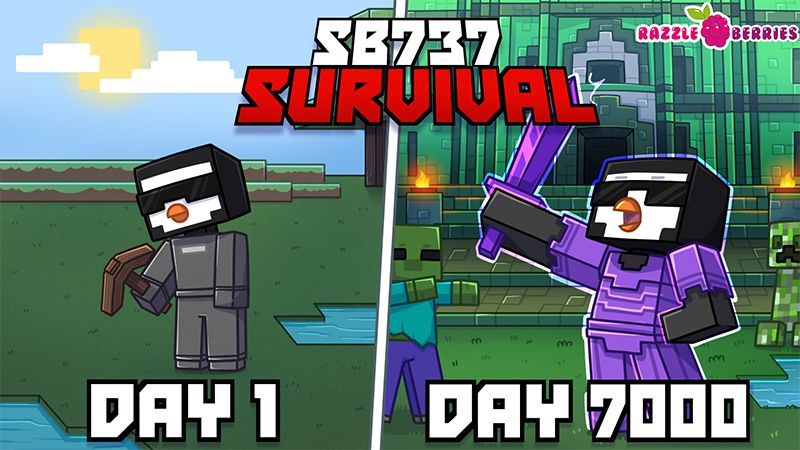 SB737 Survival on the Minecraft Marketplace by Razzleberries