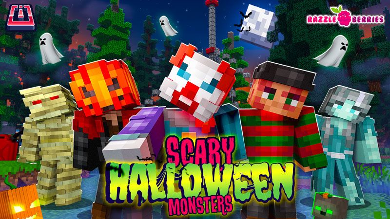 Scary Halloween Monsters on the Minecraft Marketplace by Razzleberries