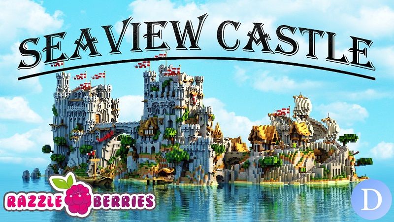 Seaview Castle on the Minecraft Marketplace by Razzleberries