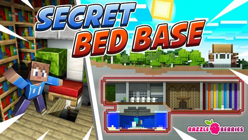 Secret Bed Base on the Minecraft Marketplace by Razzleberries