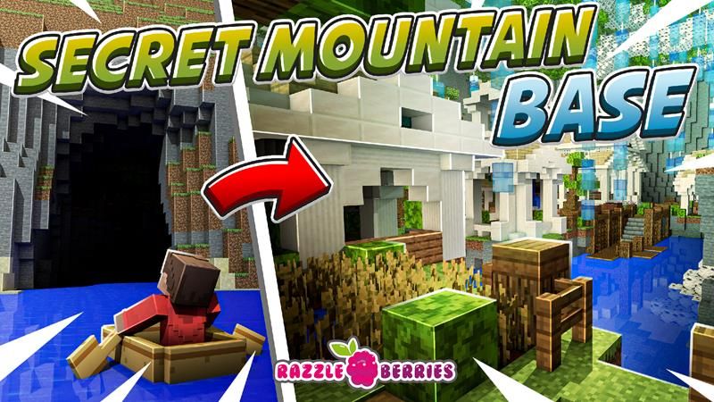 Secret Mountain Base on the Minecraft Marketplace by Razzleberries