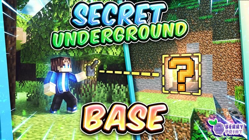 Secret Underground Base on the Minecraft Marketplace by Razzleberries