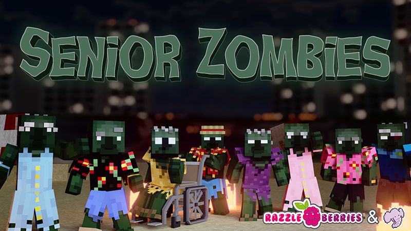 Senior Zombies on the Minecraft Marketplace by Razzleberries