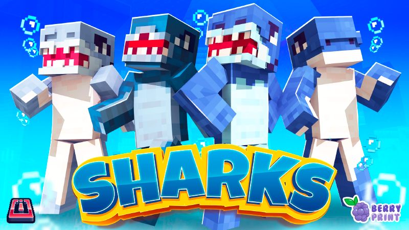 Sharks on the Minecraft Marketplace by Razzleberries