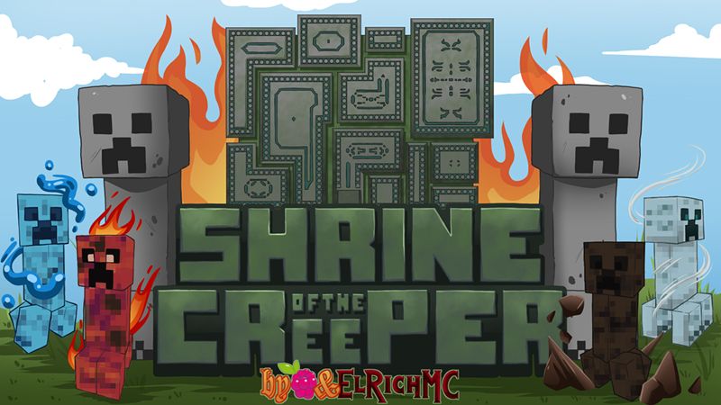 Shrine of the Creeper on the Minecraft Marketplace by Razzleberries