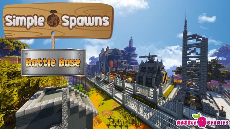 Simple Spawns Battle Base on the Minecraft Marketplace by Razzleberries