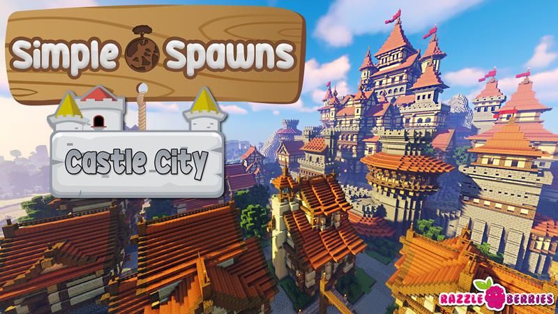 Simple Spawns Castle City on the Minecraft Marketplace by Razzleberries