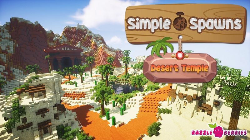 Simple Spawns: Desert Temple on the Minecraft Marketplace by Razzleberries