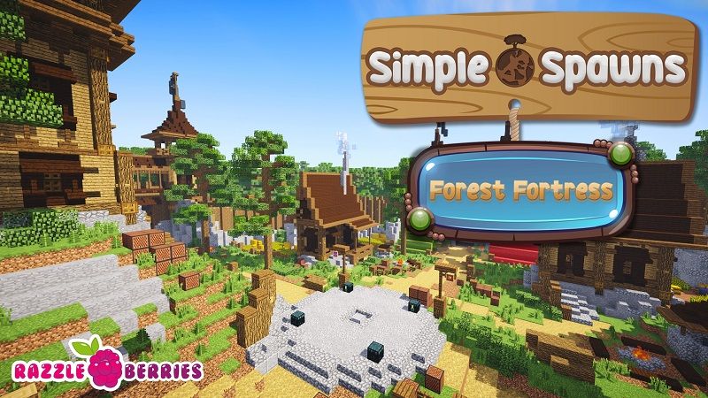 Simple Spawns: Forest Fortress on the Minecraft Marketplace by Razzleberries