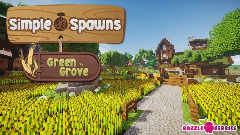 Simple Spawns: Green Grove on the Minecraft Marketplace by Razzleberries